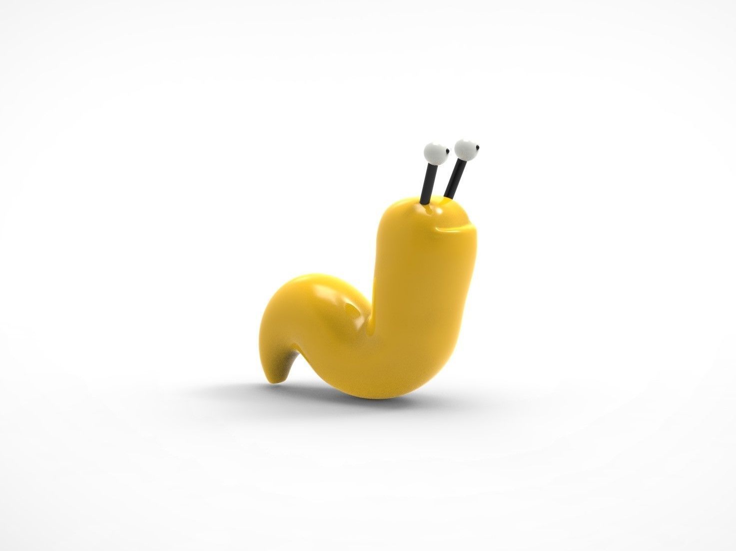 Bobs Burgers Pet Slug Slugaconda 3D print model_3