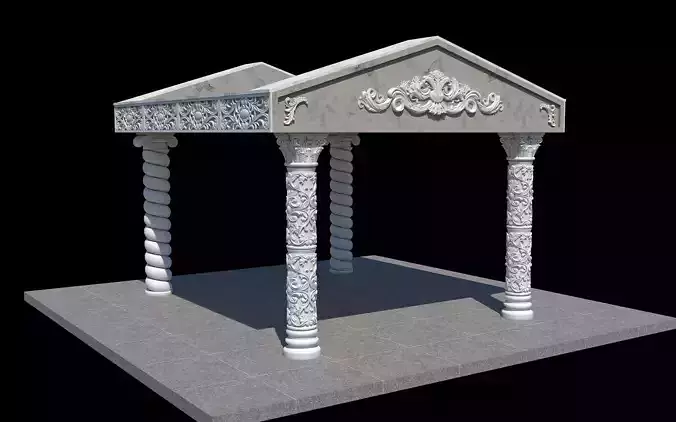 COLUMN gazebo 3D model