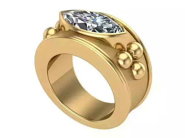 Extremely Very Big Huge Wide Ring