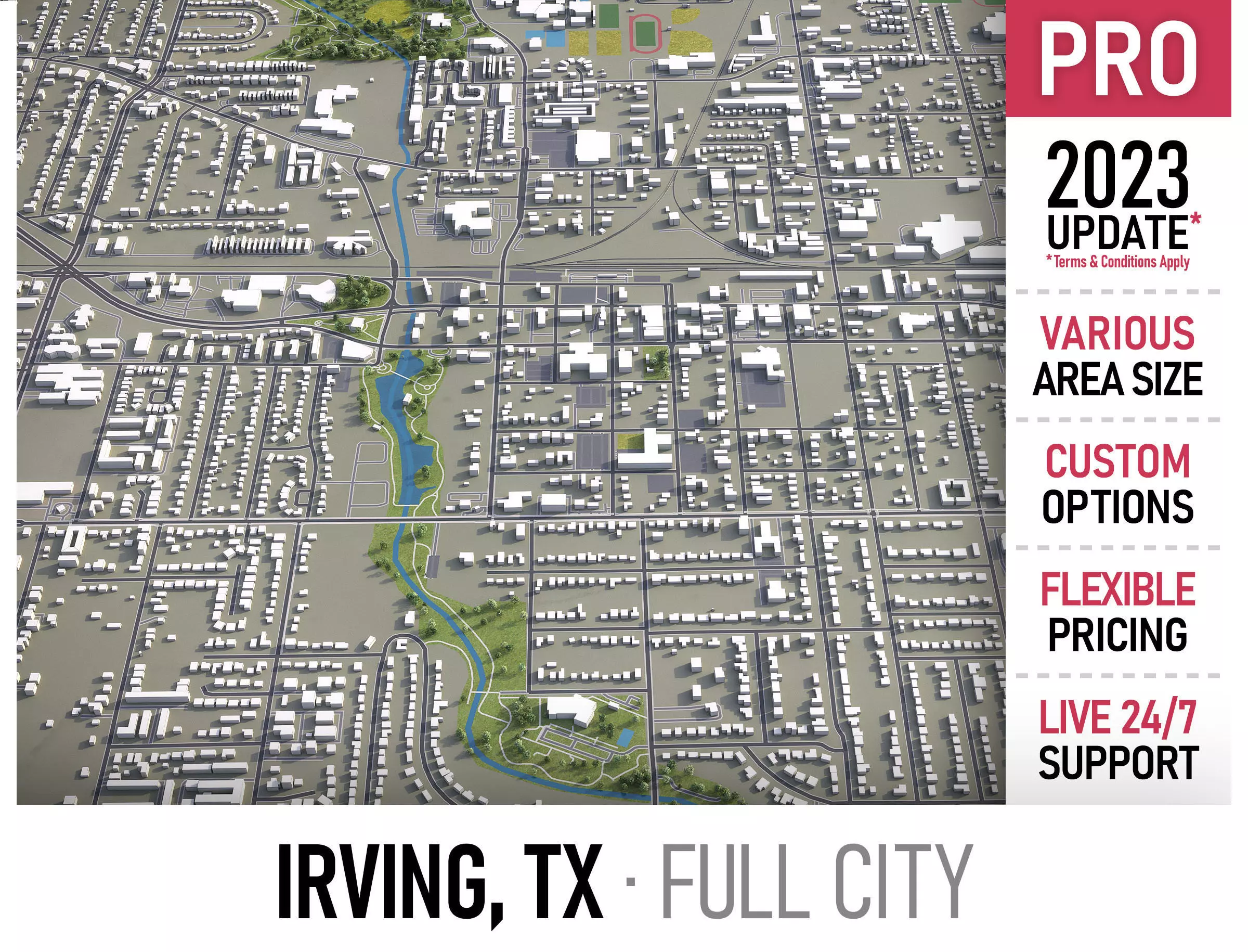 Irving Low-poly 3D model_0