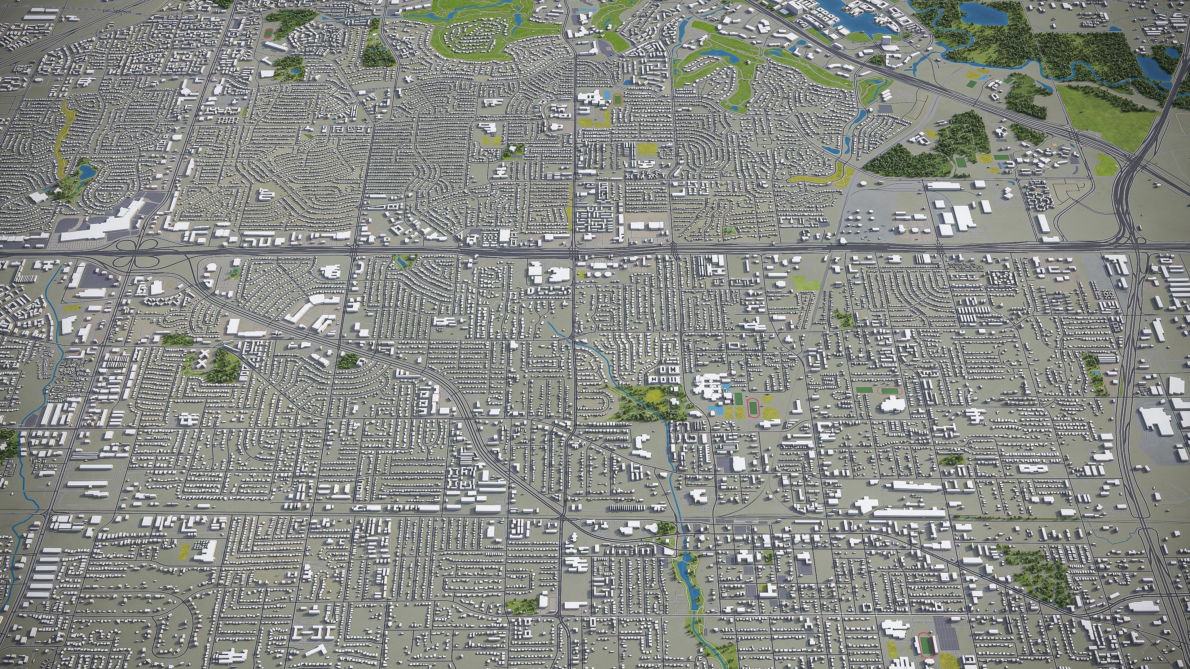 Irving Low-poly 3D model_11