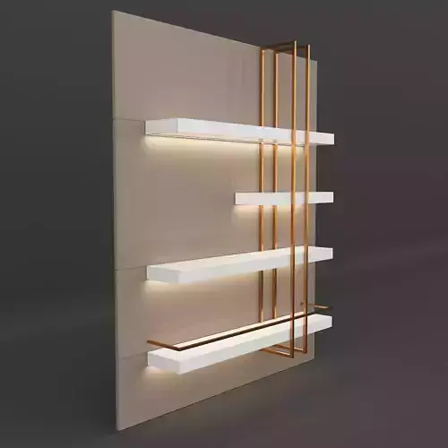 Decorative Shelf 3D model