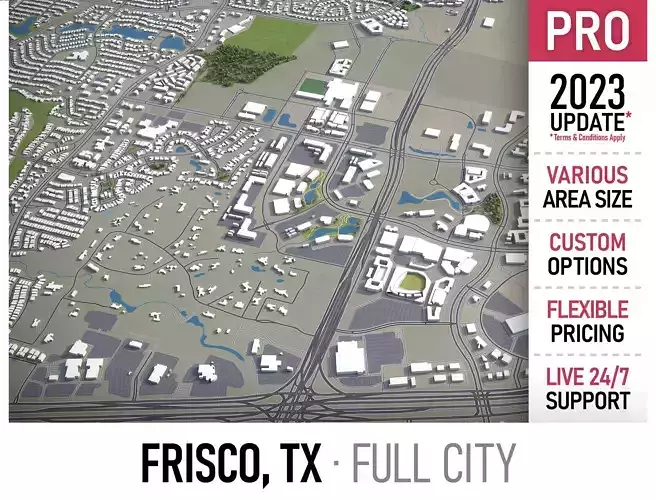 Frisco Low-poly 3D model