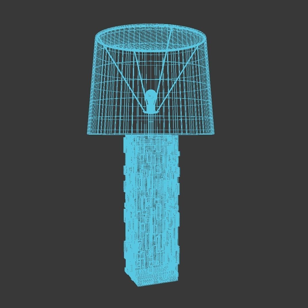 Lamp Labergere Vauban  3D model_7
