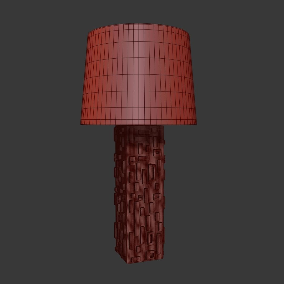 Lamp Labergere Vauban  3D model_3
