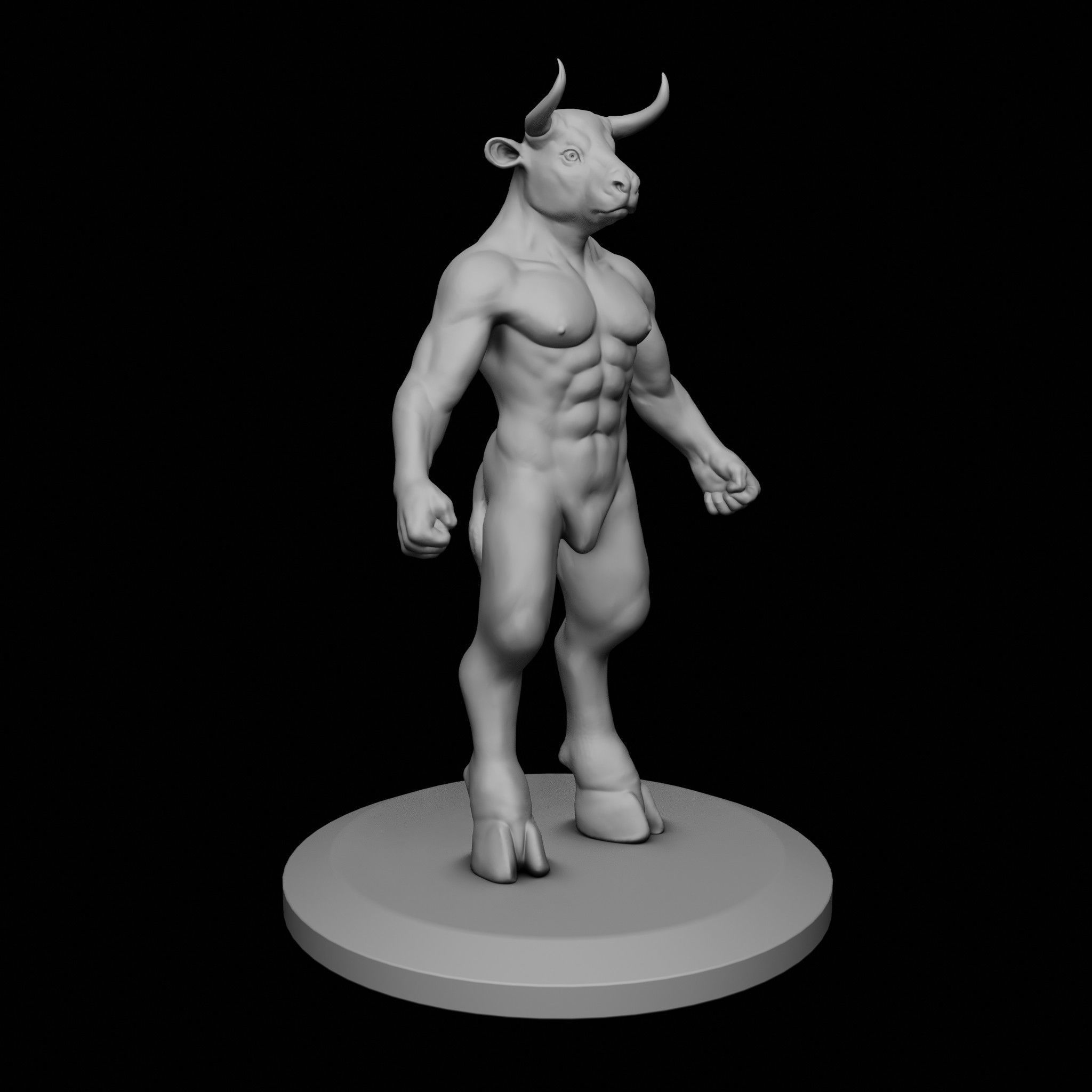 Minotaur 2 in 1 3D print model_17