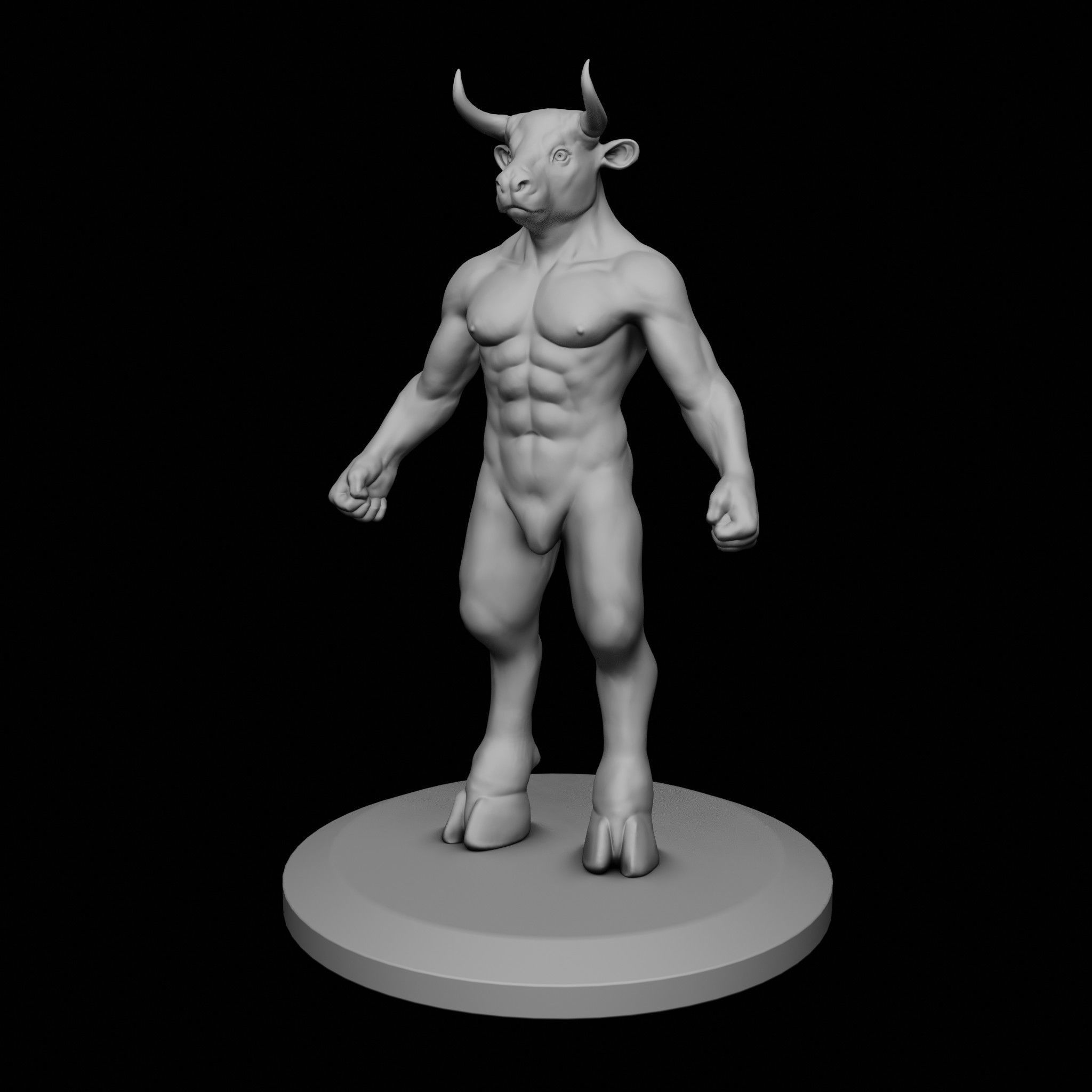 Minotaur 2 in 1 3D print model_6