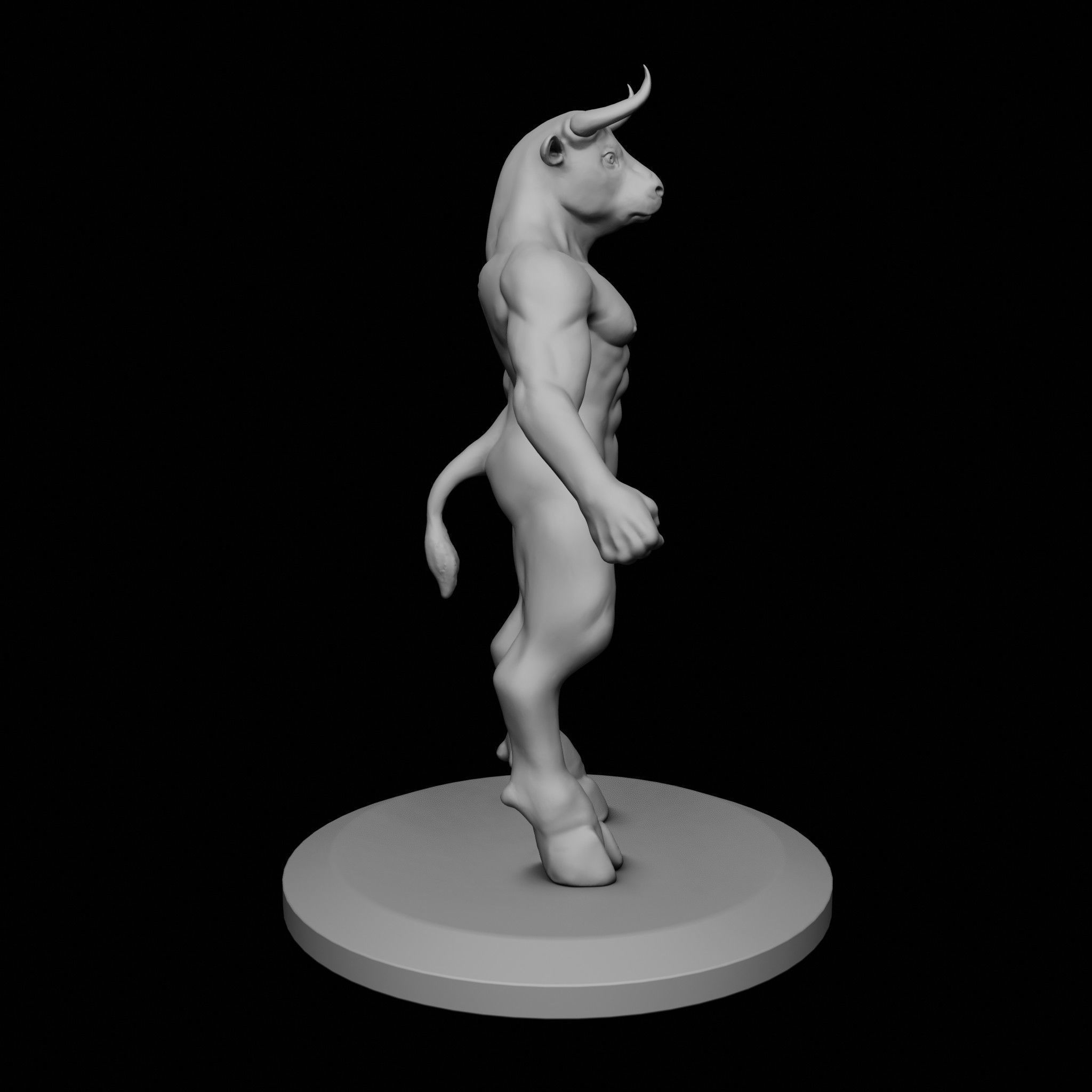 Minotaur 2 in 1 3D print model_15