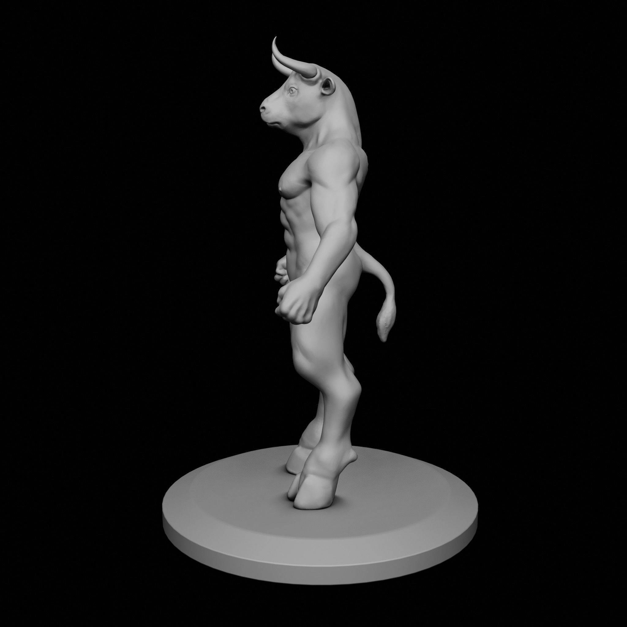 Minotaur 2 in 1 3D print model_9