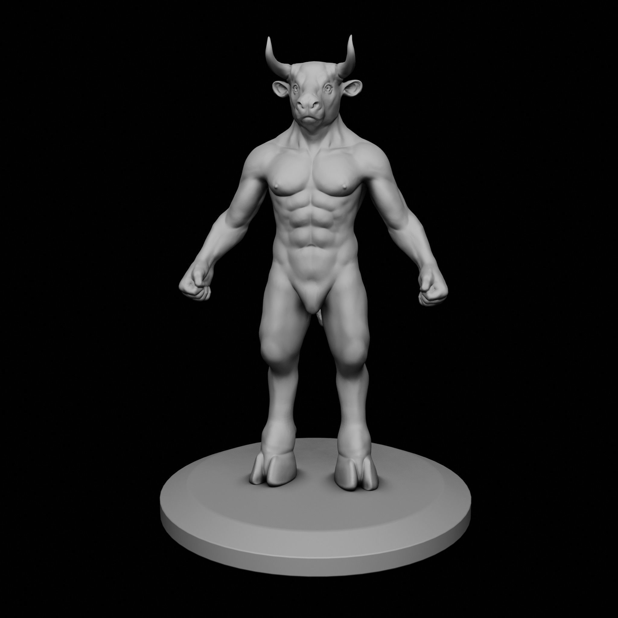 Minotaur 2 in 1 3D print model_21