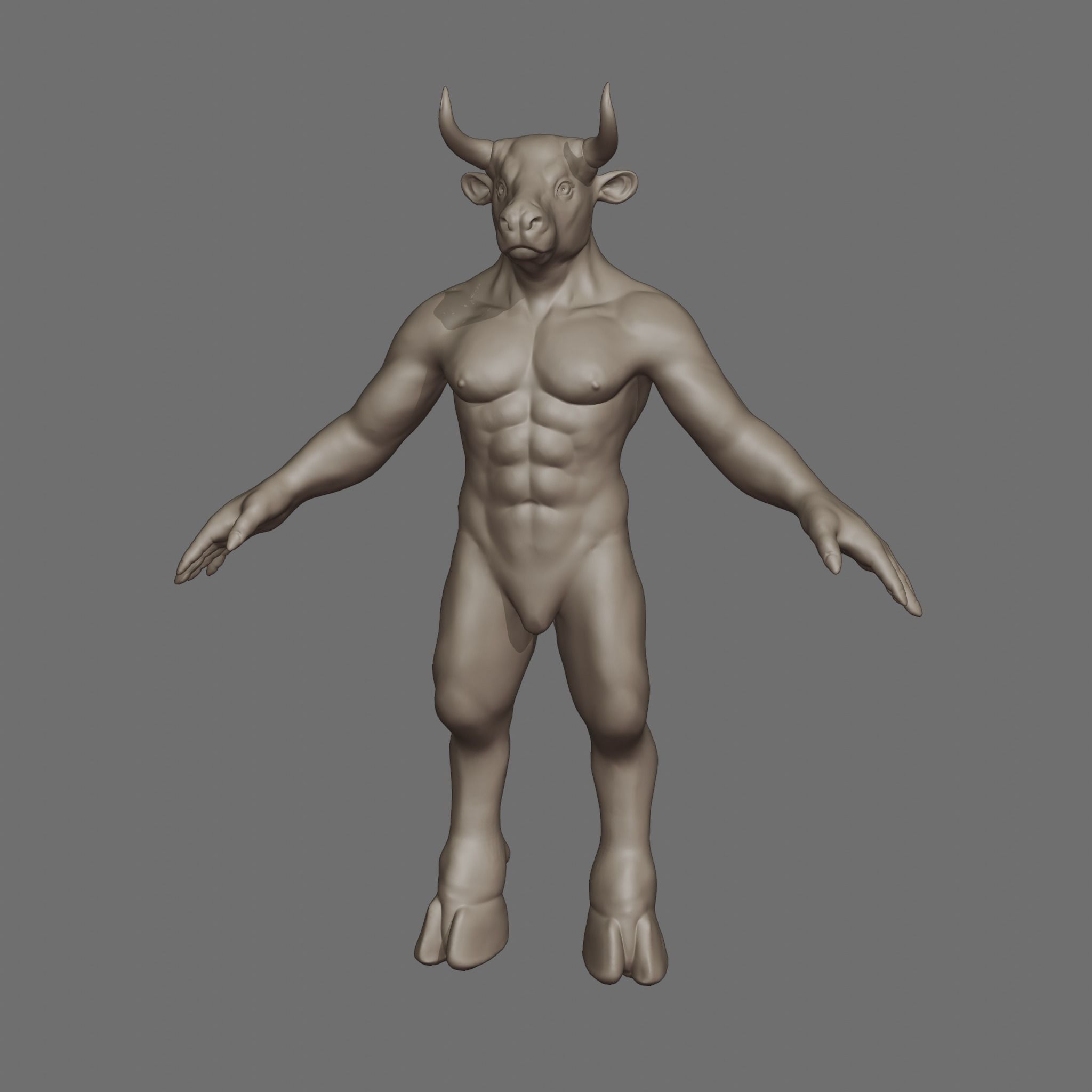 Minotaur 2 in 1 3D print model_3