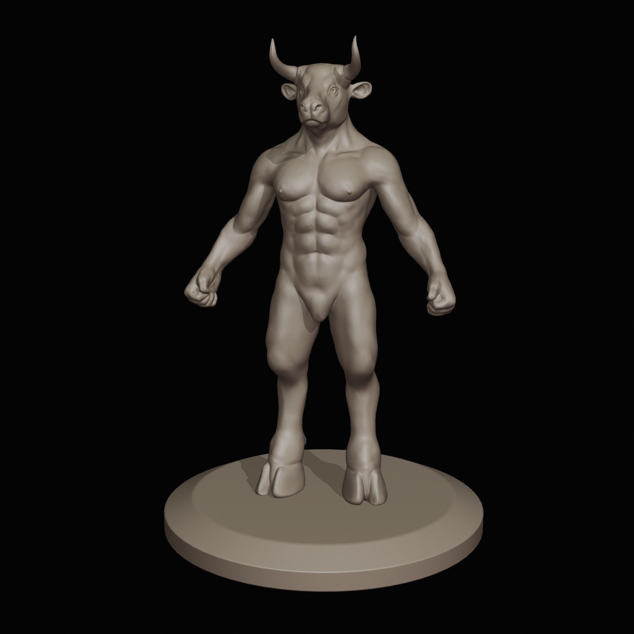 Minotaur 2 in 1 3D print model_1