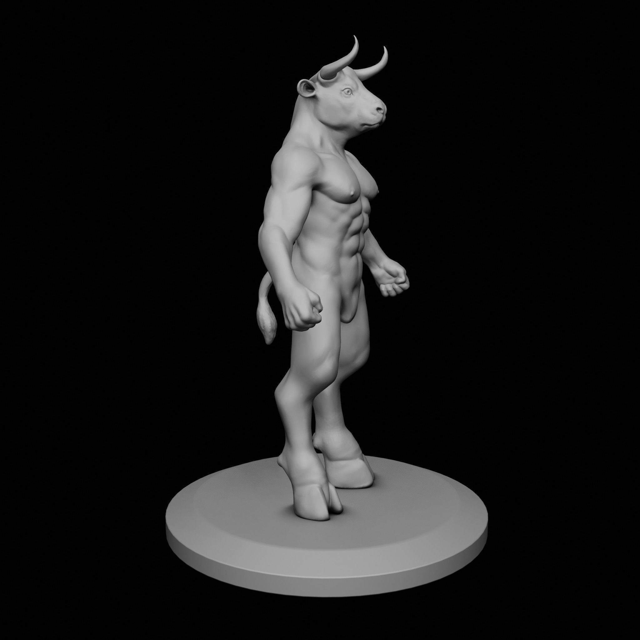 Minotaur 2 in 1 3D print model_16