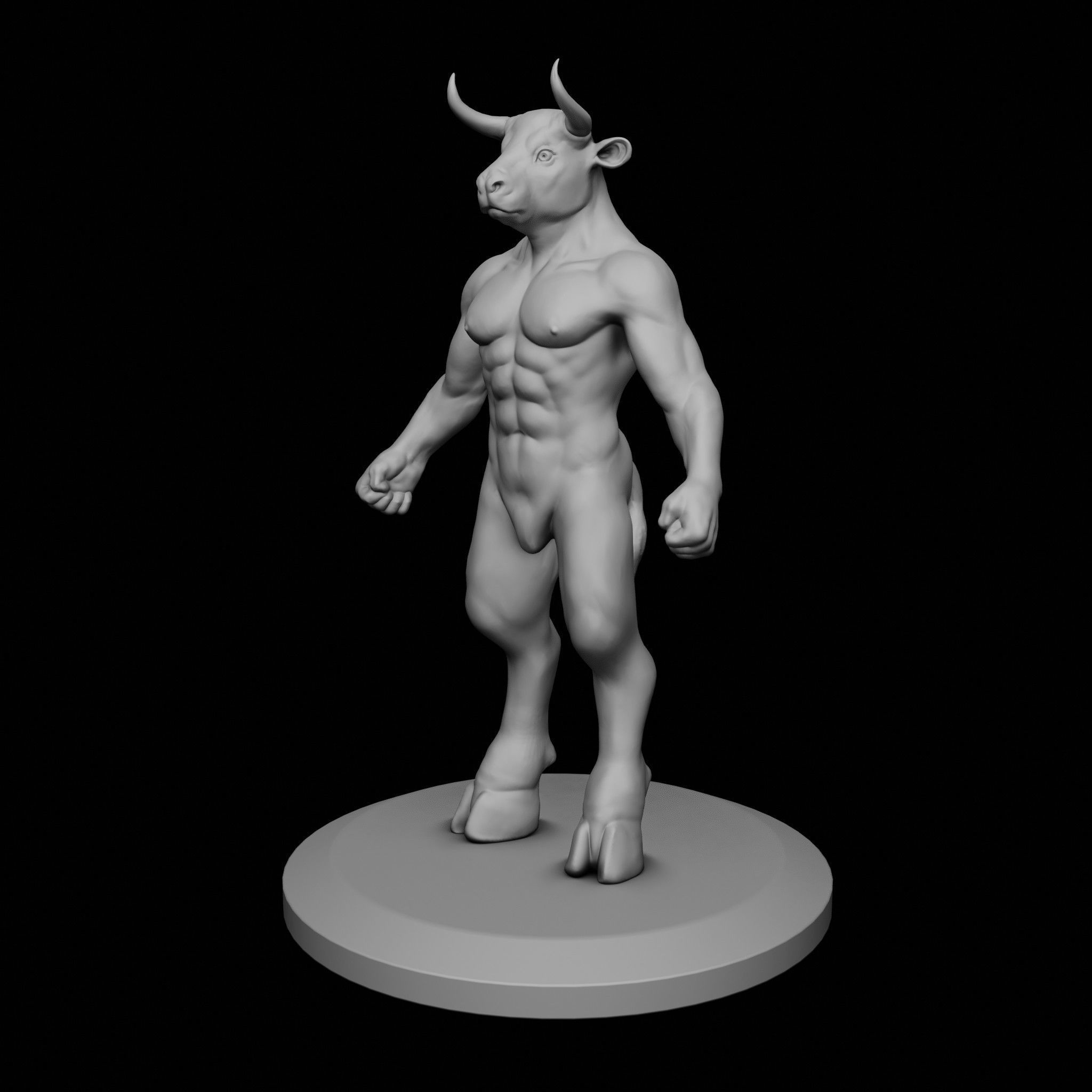 Minotaur 2 in 1 3D print model_7