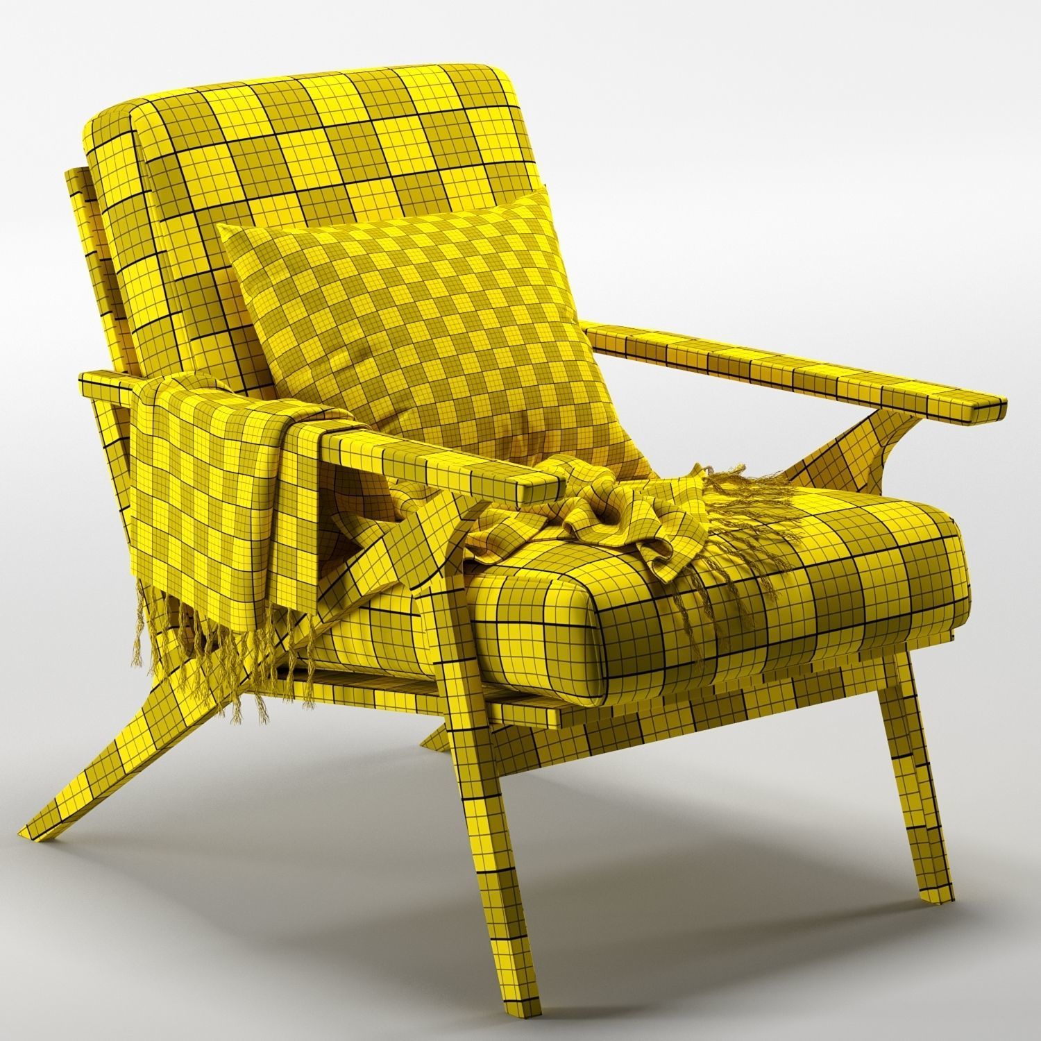 Otio Lounge Chair 2 3D model_10