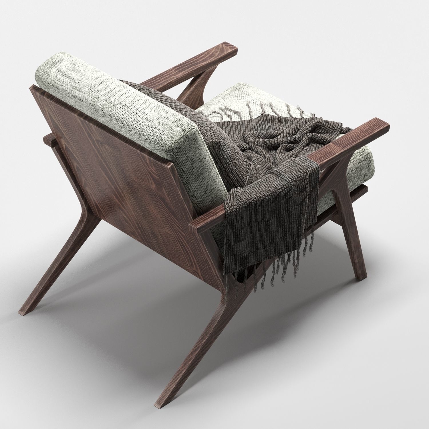 Otio Lounge Chair 2 3D model_4