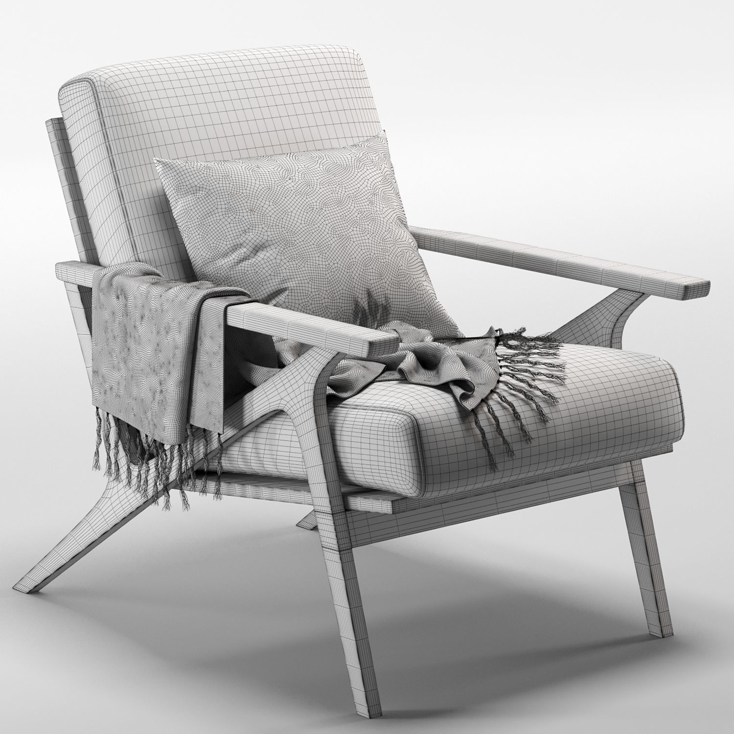 Otio Lounge Chair 2 3D model_9