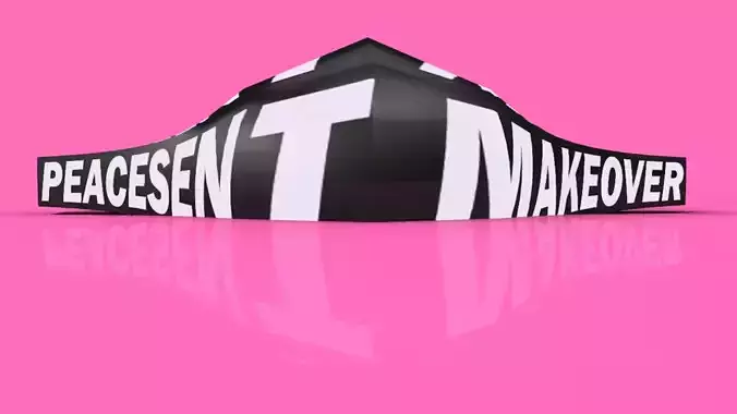 Animate Deformer Logo 3D MODEL Low-poly 3D model