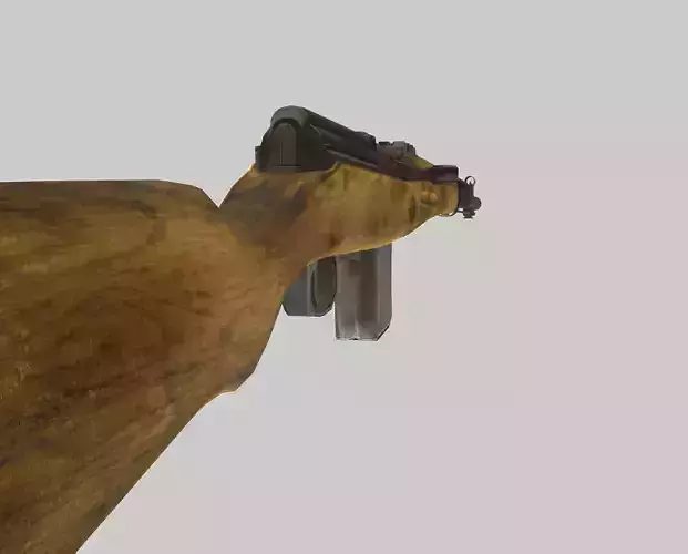 SVT 40 Low-poly 3D model