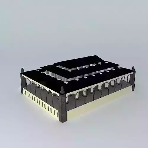 Old Market San Miguel de Allende 3D model