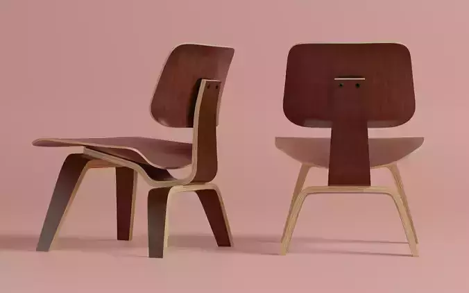 Eames LCW Mid-Century Chair