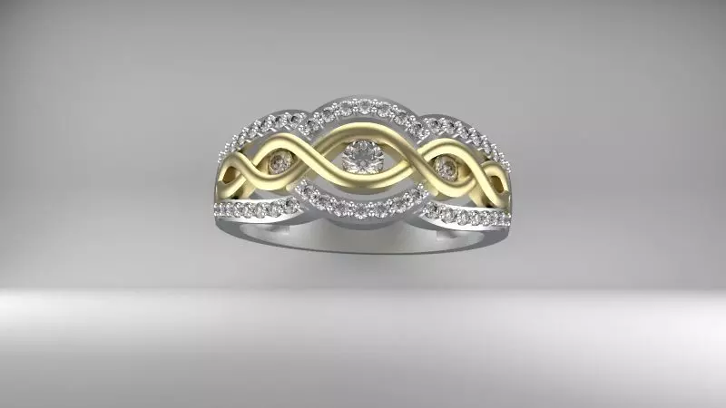 3D print ring model 03 3D print model