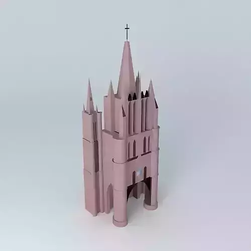 The Sanctuary church 3D model