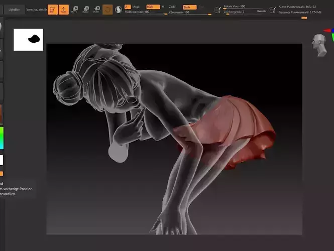 Manga Dirty STL 3D print model