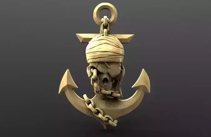 Pirate skull 3