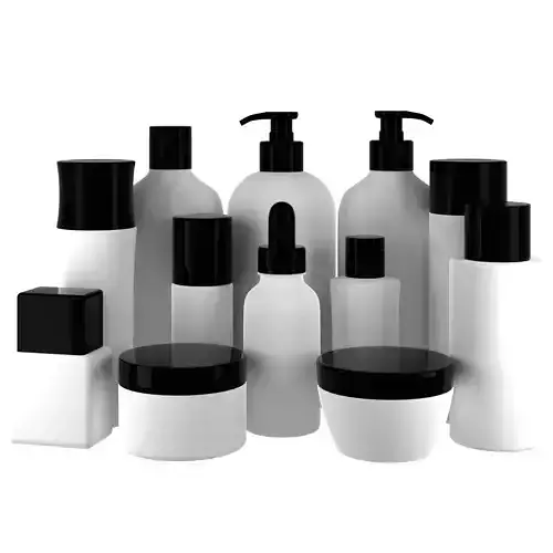 Basic cosmetic bottles bundle vol1