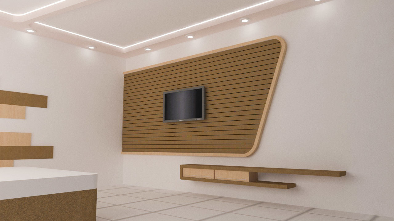 bedroom interior 3D model_2