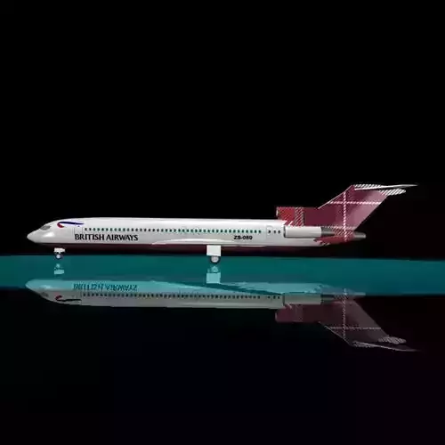 British Airways 727 - 200