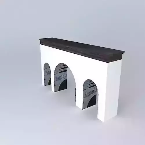 Barrio de la Aldea 3D model
