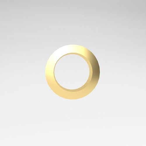 PS4 Controller Buttons v2 004 Low-poly 3D model