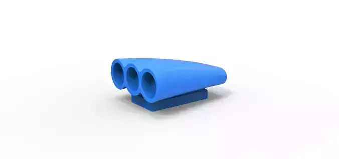 Air intake Scale 1 to 25 3D print model