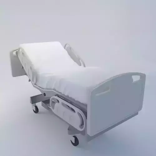 Hospital Bed Medical 3D model