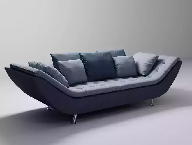 Modern relax sofa 3d model