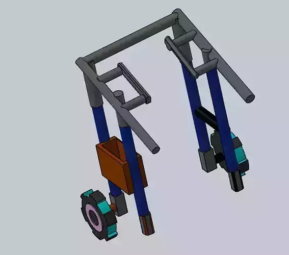 Medical Walker 3D  Model 