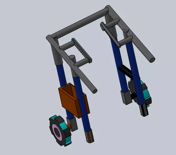 Medical Walker 3D  Model  3D print model_0