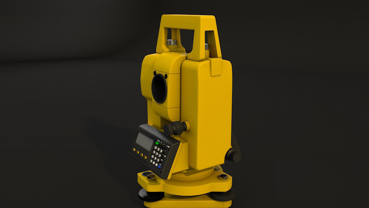 Total Station 3D model_3