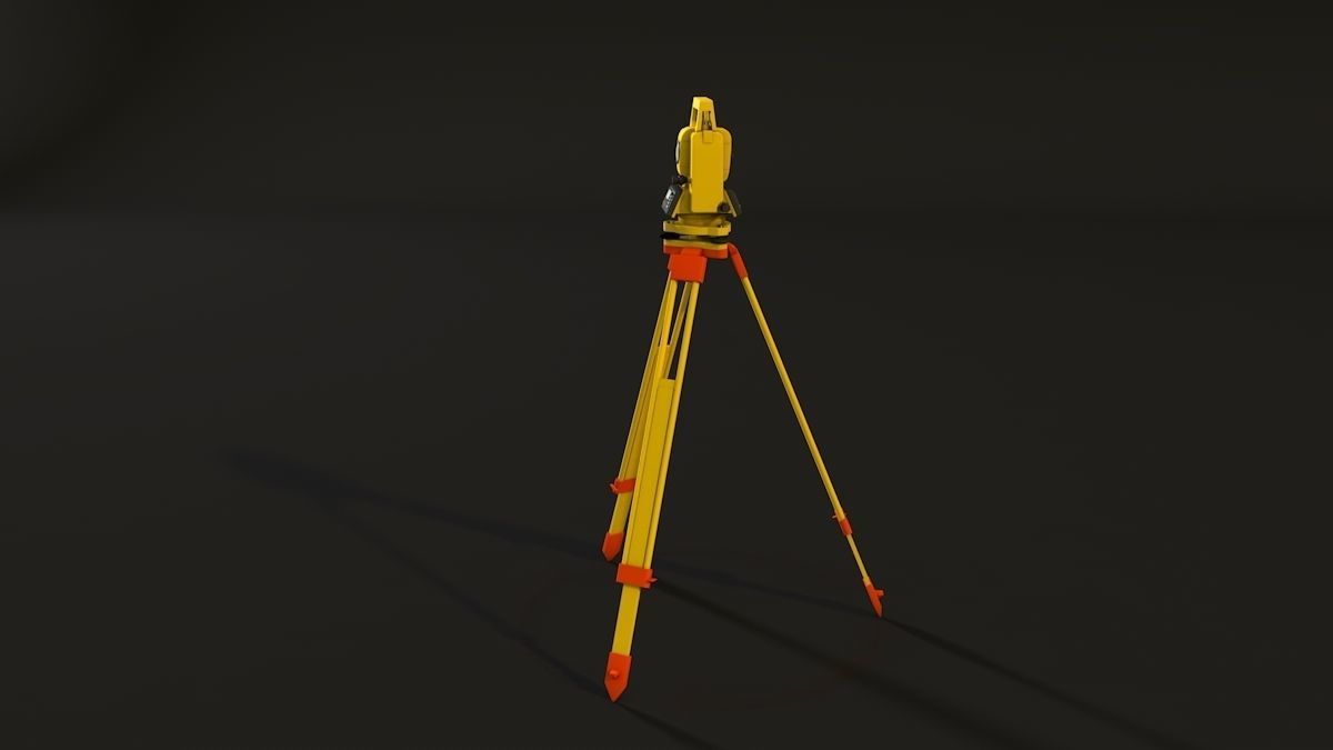 Total Station 3D model_1