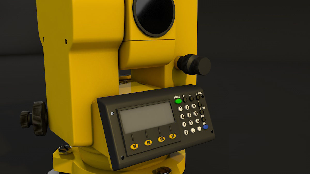 Total Station 3D model_2