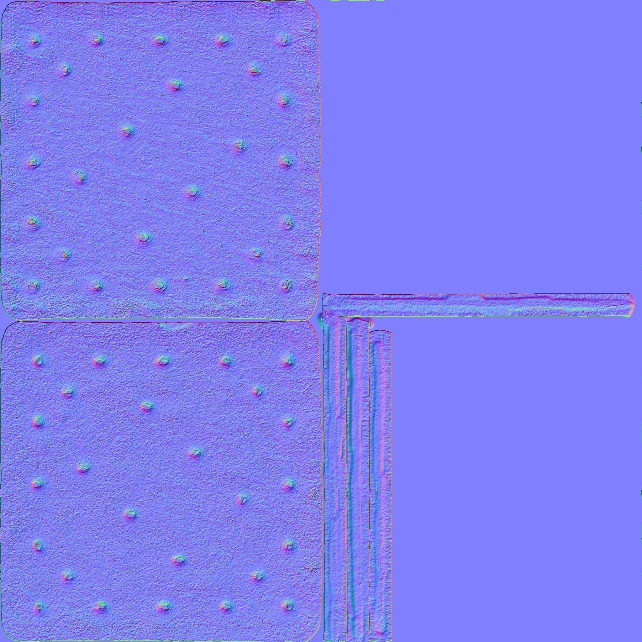 Biscuit cracker  realistic 3D model_8