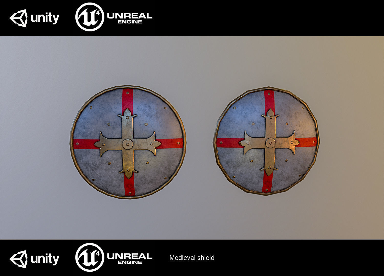 Medieval shields collection _16
