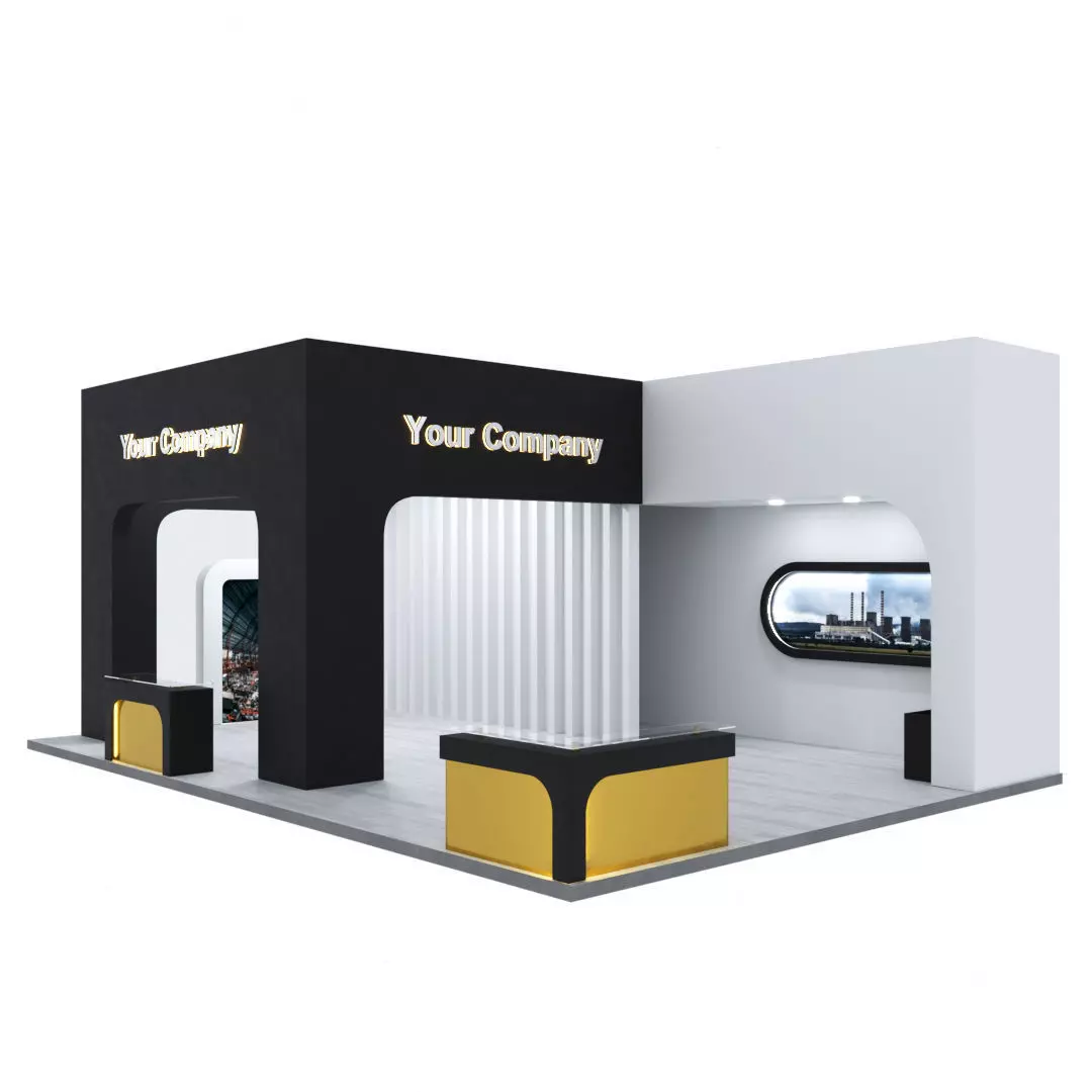 exhibition pavilion 01 3D model