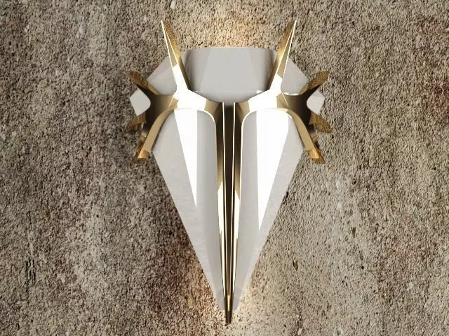 wall lamp  3D model_0