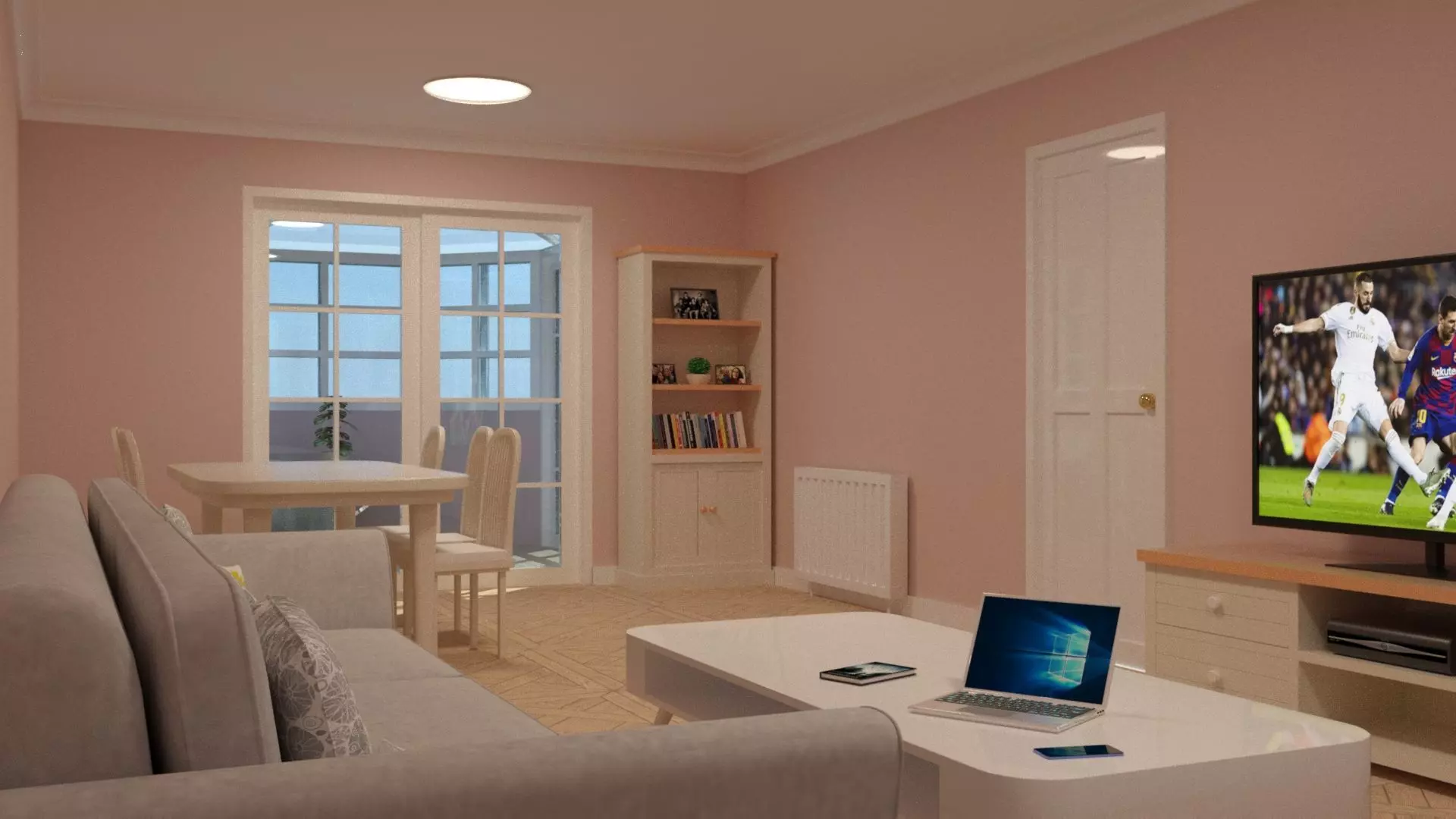 Fully Furnished Bungalow 3D model