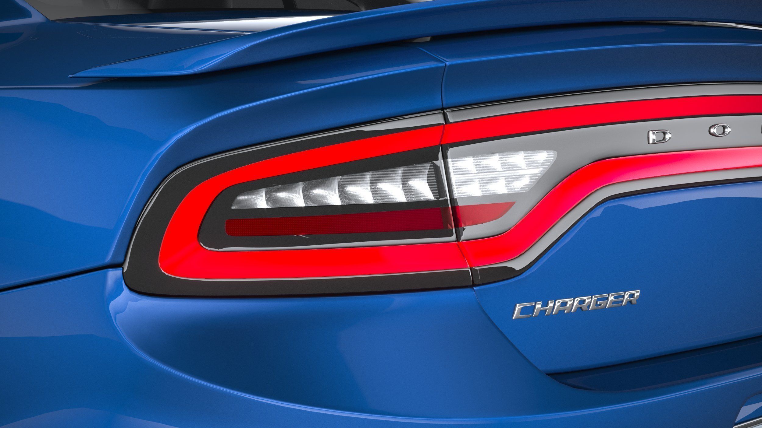 Dodge Charger SRT Hellcat Widebody 2020 3D model_15