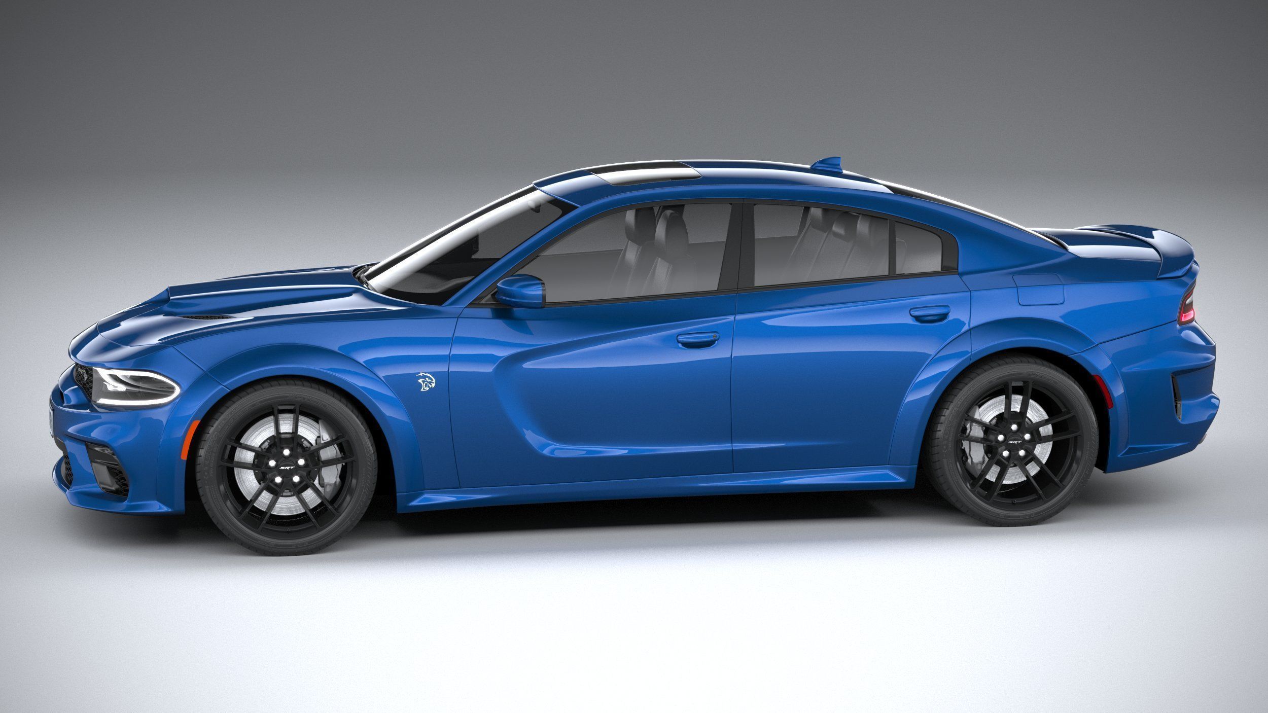 Dodge Charger SRT Hellcat Widebody 2020 3D model_8