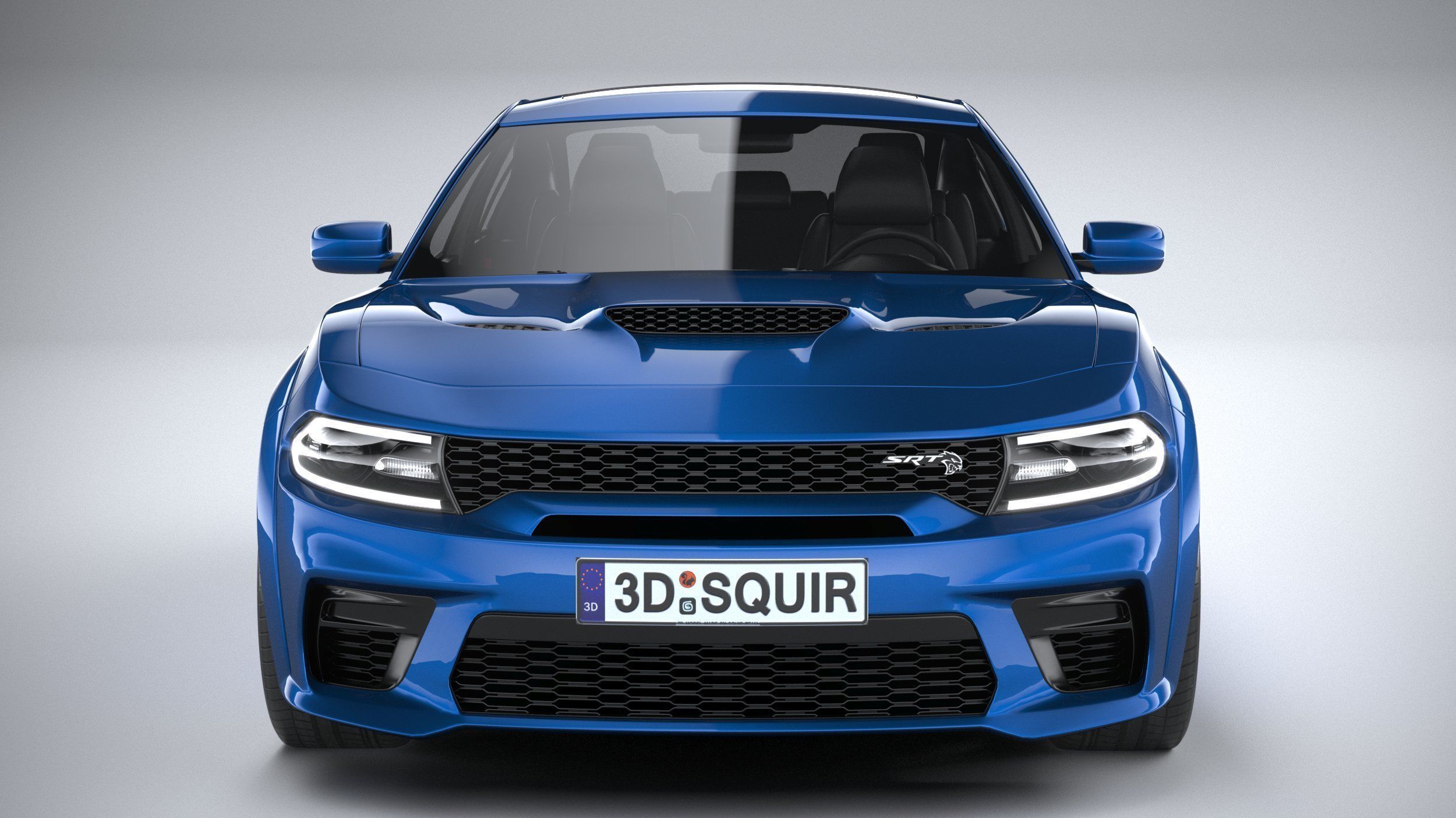 Dodge Charger SRT Hellcat Widebody 2020 3D model_13